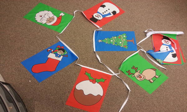 Christmas Multi Bunting